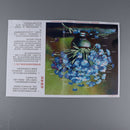 1X Ribbon Embroidery Cross Stitch Kit Beautiful Patterns for Beginner, for DIY