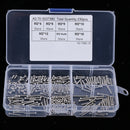 230Pcs M2 Stainless Steel Button Head Hex Socket Screw Nuts Assortment