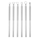 6pcs Aluminum Modelling Sculpte Pottery Clay Tools DIY Clay Carving Knives Tool