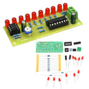 LED Chaser Flowing Water Light NE555 Module + CD4017 PCB Board DIY KME