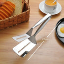 Multi-function Food Grade Stainless Steel BBQ Tongs Barbecue Bread Beef SteaJ6L7