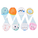 Random Summer Cartton Round Mini Folding Fan Cute Small fan Silk Souvenir GiftM&