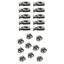 20pcs Anique Alloy Round Cord Locks Toggles Cordlock Stopper Stops DIY