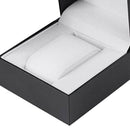 Plastic Wrist Watch Jewelry Display Box Storage Organizer Case with Pillow