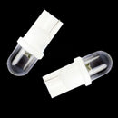 Simple 2pcs T10 194 W5W 1 LED Pure White Dome Instrument Car Light Bulb Lamp LJA