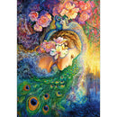 5D DIY Full Drill Diamond Painting Peacock Beauty Cross Stitch Mosaic Craft