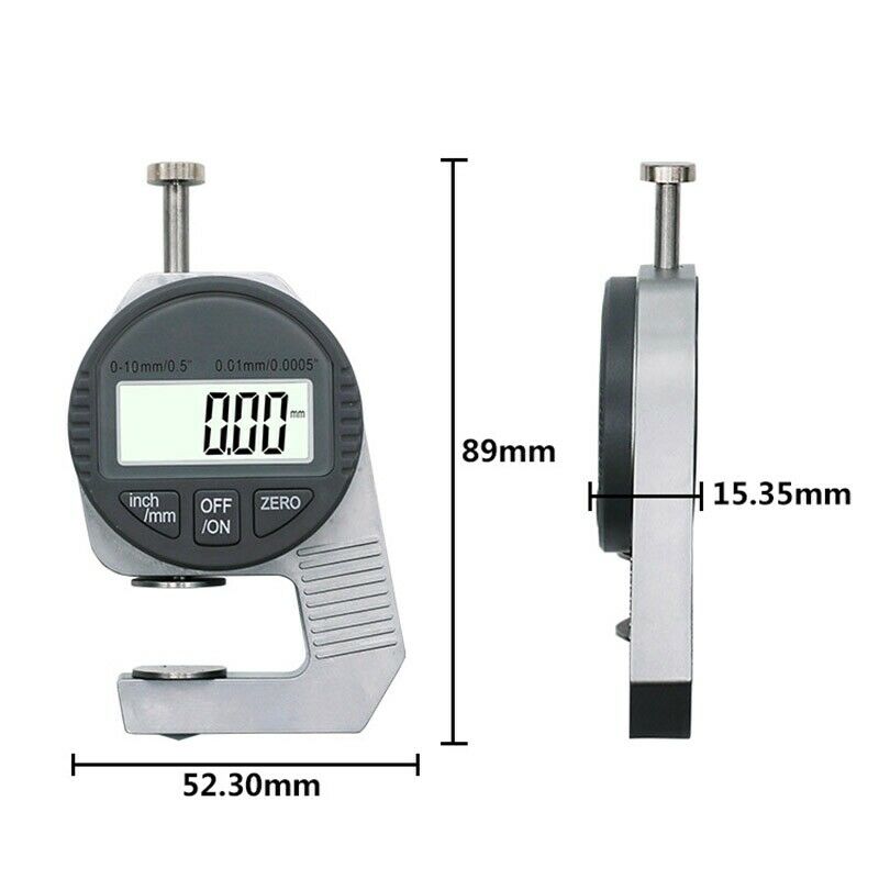 Portable Electronic Dial Indicator Thickness Mini 0.01mm Digital Thickness  N7S4