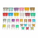 165Pcs Fits For Auto Car ATC Mini Blade Fuse Assortment Kit Set Box 1-40 Amp