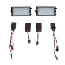 2PCS 18-LED License Plate Lamp Light for SEAT Ibiza Cordoba Leon  Ã¢â€¦Â¢
