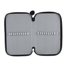 High Capacity Holder Stationary Pencil Case Pen Box Storage Bag New, 2 Laye