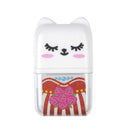 1x Novelty Cute Rolling Eraser Cartoon Roller Erasers Children School Stationery