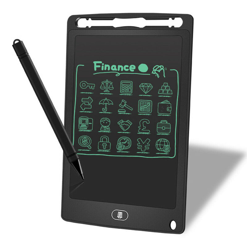8.5 inch Digital LCD Writing Tablet Ultra-Thin Drawing Pad with Pen (Black)