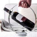Simple Practical Wine Rack Retro Round Wine Bottle Iron Rack Wine Bracket F