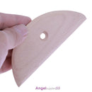 1pc Wood Slices Scraping Sculpture Tools Engraved Clay Pottery DIY Tools