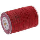 Red Brown 7mm Round Braided Waxed String Thread for Beading Jewellery Making