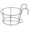 Metal Iron Flower Pot Hanging Balcony Garden Plant Planter Home Decor baske