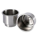 2pcs Cup Drink Can Holder with Drain for Car Marine Boat Yacht RV Camper