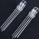 100 pcs 5mm Red Green Blue Slow Flash LED Diode Lights DC 3V 20mA Bulb Lamp M6F1