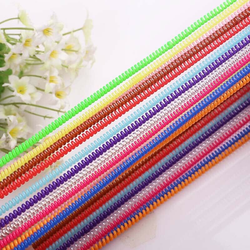 60cm Colors Data Cable Protective IOS Android USB Charging earphone Case CoverOZ