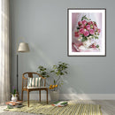 5D DIY Full Round Drill Diamond Painting Flowers Art Embroidery Kits (B906)