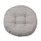 45cm Tatami Cushion Handmade Pillow Floor Chair Seat, Cotton, Coffee Strips