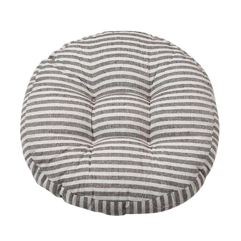 45cm Tatami Cushion Handmade Pillow Floor Chair Seat, Cotton, Coffee Strips