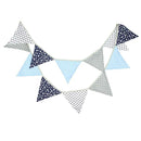 12 Flags 3.2m Dots Print Pennant Flag Bunting Wedding Festival Decor Banner