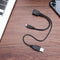 CableDeconn C0204 USB Female to USB+Micro USB Male OTG Y Cable Splitter