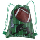 Rugby Pattern Drawstring Bag Travel Storage Bag Backpacks Kids Birthday Gift 3C