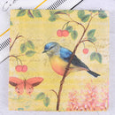 Sparrow on the tree Decoupage Napkin Paper Tissue for Xmas Wedding Decor OZ