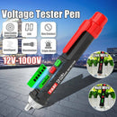 Non Contact AC/DC Voltage Detector Pen Sensitivity 12-1000V LCD Electric Tester