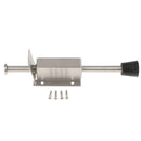 Stainless Steel Foot Operated Door Stop Stopper Spring Stay Door Holder 20cm