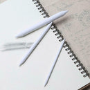3 Pcs Blending Smudge Stump Stick Tortillon Sketch Art White Drawing Pen T BX