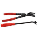 3PCS Car Door Panel Clips Pliers Trim Removal Fastener Puller Repair Tool Combo~