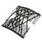 Bow Glass Bead Comb Ladies Party Hair Styling Double Slide Stretchy Clip
