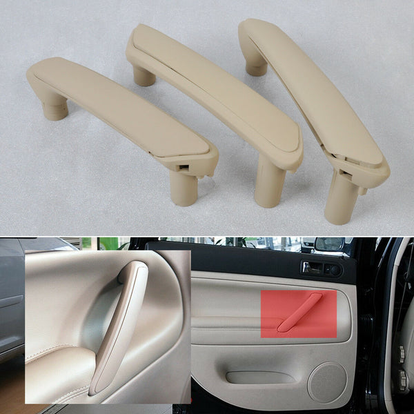 Beige fit for 1998-2005 VW Passat B5 Interior Door Pull Grab Handle Trim Cover