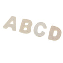 Unpainted Wooden Number Alphabet Letter Tray Wood Craft Shapes Embellishment