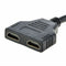 1080P HDMI Port Male to 2 Female 1 In 2 Out Splitter Cable Adapter Converte P9F9