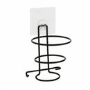 Steel Metal hair dryer rack for Wall Shelf rack Stand Wall-mounted Bathroom V4K3