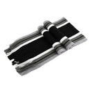 Han Edition Tassel Man With Thick Color Matching Striped Scarf
