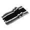Han Edition Tassel Man With Thick Color Matching Striped Scarf #gib