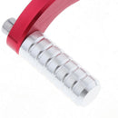 Red Shift Lever Gear Change Shifter Folding Pedal for Motorbikes,Aluminum