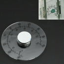 Circular Transparent Outdoor Window Thermometer Temperature Weather Station