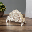 Europe Style Table Tissue Holder Napkin Rack Stand Metal Art Craft Home Dec