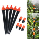 5PCS Irrigation Drippers Sprinkling Irrigation Sprayer With Adjustable Noz OZ