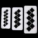3pcs Rhombus lace fondant cookie cutter fondant mold cake decorating tool ME FT