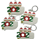 2020 NEW Xmas Family Key Ring Christmas Tree Hanging Pendant Best Wishes DeSEAU
