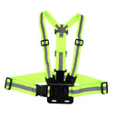 High Visibility Reflective Vest Safety Reflector Elastic Strips Bands -Chest