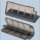 Black 8 In 1 Game Card Memory Card Case For Sony PS Vita
