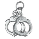 10pcs Handcuff Manacle Charm DIY Handmade Jewelry Making Accessories Sliver